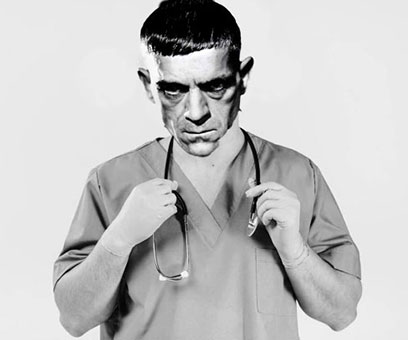 L'infermiere Boris Karloff 